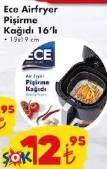 ECE AİRFRYER PİŞİRME KAĞIDI ECE AİRFRYER PİŞİRME KAĞIDI